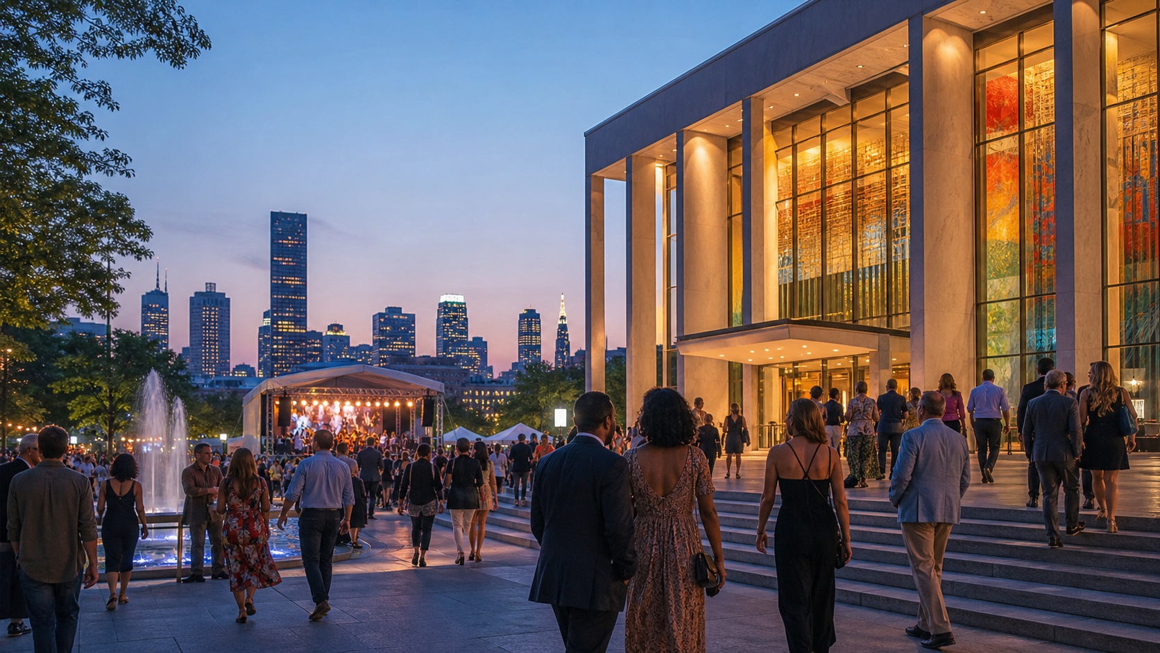 Kulturveranstaltung in den USA